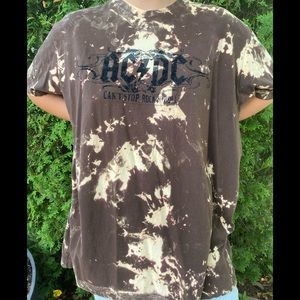 Customized AC/DC band t shirt